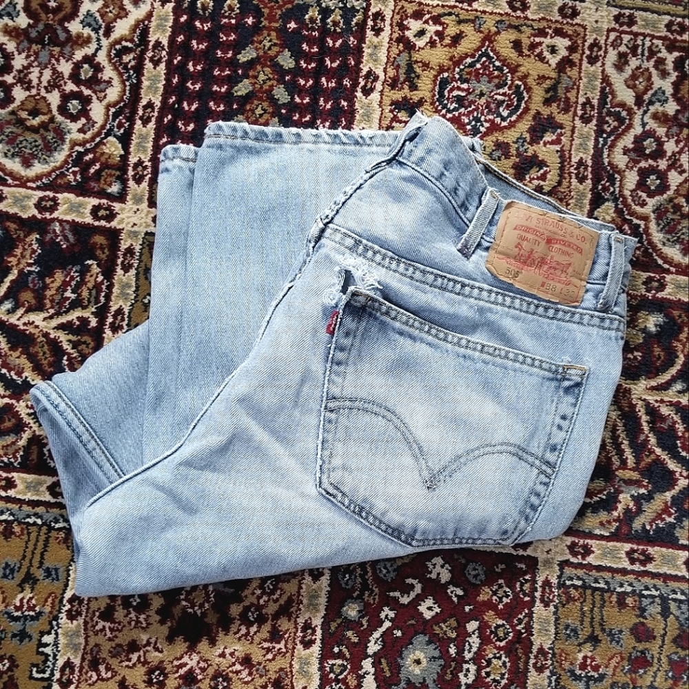 Vintage 90's Levi's 505 Denim Jean's Regular Fit